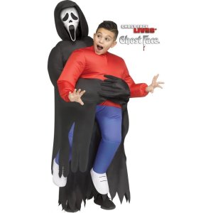 Scream Piggyback Inflatable Ghost Face | Child