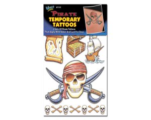 Wolfe Temporary Tattoos | Pirate