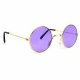 Purple Hippie Glasses