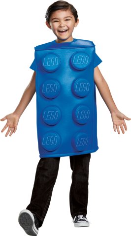 Blue LEGO Brick Costume