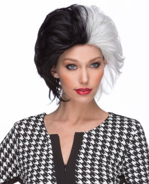 Black and White Wicked Wig