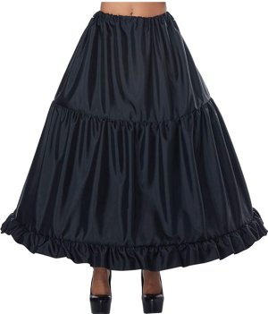 Black Hoop Skirt