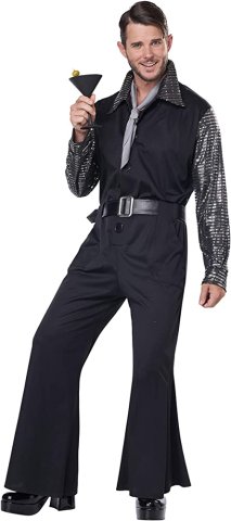 Flashy 70\'s Style Jumpsuit | X-Large