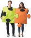 Puzzle Pieces Couple Costume