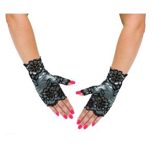 Lacy Mitts | Silver