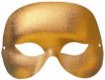 Gold Half Face Mask