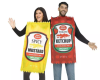 Mustard and Ketchup Couples Costume