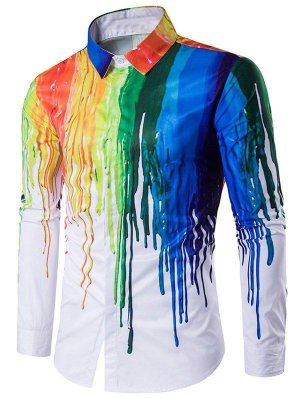 Rainbow Paint Shirt | Standard