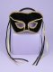 Black and Gold Masquerade Mask