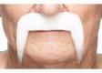 Short Handlebar Moustache | Off White