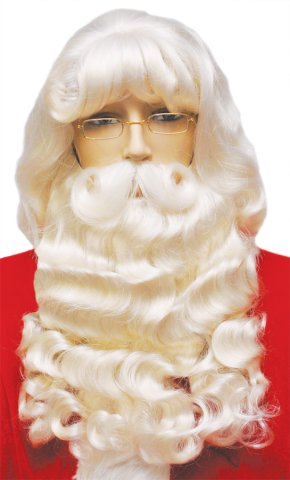 Santa Supreme Wig and Beard Set 007