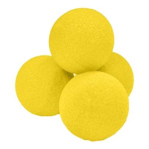 1.5\" Super Soft Sponge Balls (Yellow) from Magic by Gosh