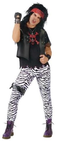 Rocker Pants Zebra Print