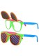 Neon Flip Up Glasses