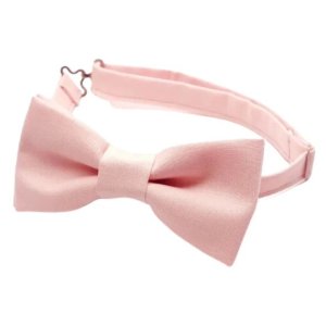 Pale Pink Pow Tie