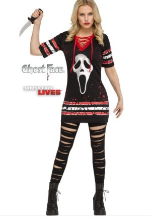 Ghost Face Dress Small