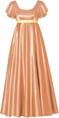 Regency Formal Gown Peach | XX-Large