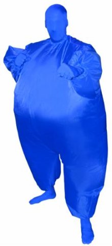 Adult MegaMorph Blue Inflatable