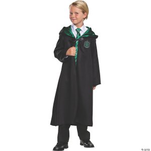 Deluxe Harry Potter Slytherin Robe Large