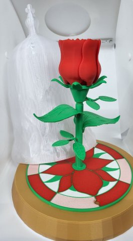 Disney Beauty and the Beast Magical Rose