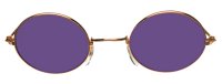 John Lennon Glasses Purple