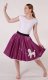1950's Poodle Skirt | Purple
