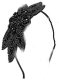 1920's Flapper Headband | Black