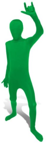 Morphsuit Kids Green Medium