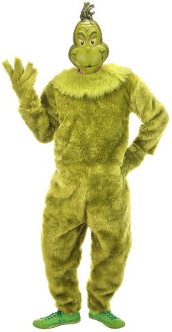 Deluxe Grinch Costume | Large/X-Large