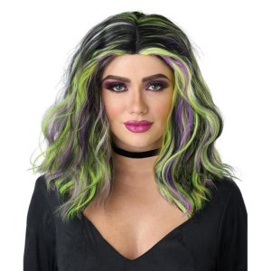 Neon Streaks Wig