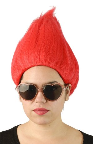 Troll Wig | Red