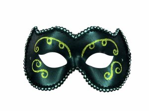 Black and Gold Eye Mask