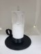 Victorian Tall Candle Holder | Black