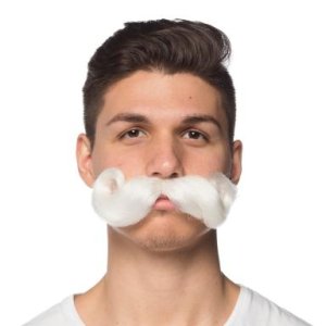 Ultimo Santa Mustache White