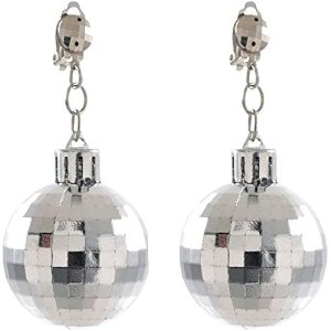 Disco Fever Jumbo Clip-on Earrings