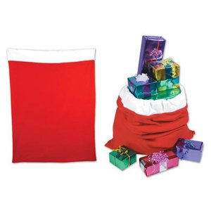 Plush Santa Gift Sack