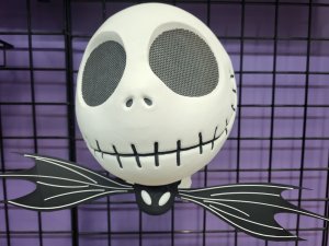 The Nightmare Before Christmas Jack Skellington Full Head Mask and Bow Tie