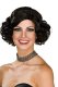 Flapper Wig Black