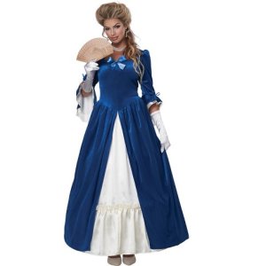 Colonial Era Dress / Martha Washington | Medium