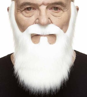 Garibaldi Beard and Moustache | Off White