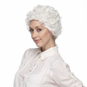 Mom Wig | White