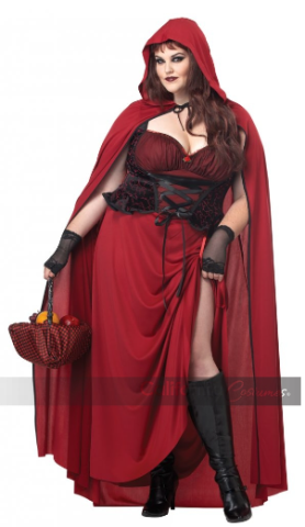 Dark Red Riding Hood | Plus 2X