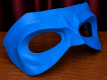 3d Printed Mask Blue 3d Printed Mask Blue