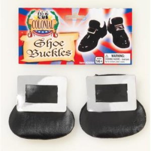 Colonial Shoe Buckles Silver