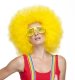 Jumbo Clown Wig Yellow