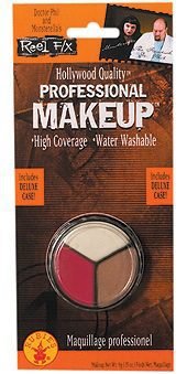 Professional White, Flesh and Red Makeup