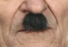 Black Chaplin Style Moustache