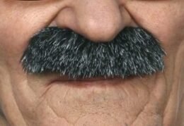 Lampshade Moustache | Salt and Pepper