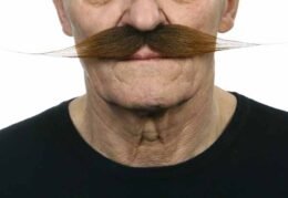 The Player Moustache | Medium Brown