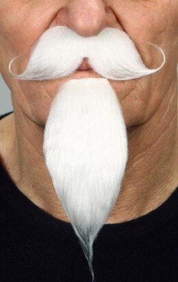 Beard Set Pure White
